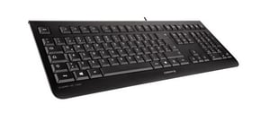 CHERRY KC 1000 klawiatura Biuro USB QWERTY Hiszpański Czarny