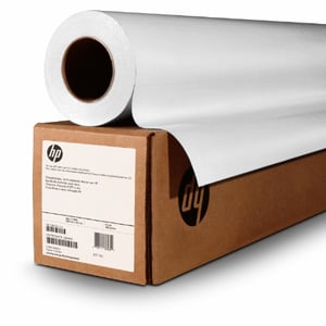 HP Paper Bright White 24-inch 45-meter roll, 4-pack, large-format media, 45.7 m, Matte