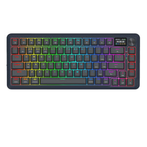 REDRAGON K708-RGB-PRO FLEKACT klawiatura USB + RF Wireless + Bluetooth Czarny