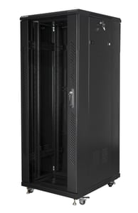 Lanberg FF01-6832-12B 32U-rack Fristående rack Svart