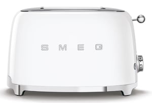 Smeg TSF01WHEU 6-slice toaster, 950 W, White