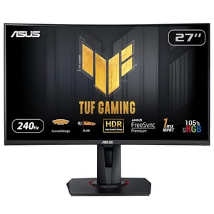 ASUS TUF Gaming VG27VQM monitor komputerowy 68,6 cm (27") 1920 x 1080 px Full HD LED Czarny