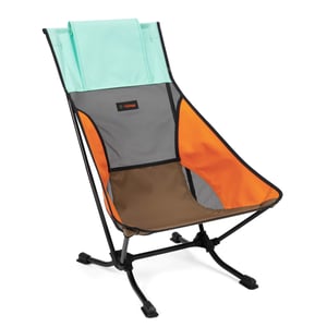 Helinox Beach Chair Strandliege Schwarz, Braun, Mint, Orange Aluminium, recyceltes Polyester, Gummi, Silikon Sitzfläche