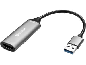 Sandberg 134-19 externe USB-Grafikkarte, grau
