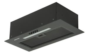 MPM MPM-60-OWS-02 okap kuchenny Wbudowany pod Czarny 610 m³/h
