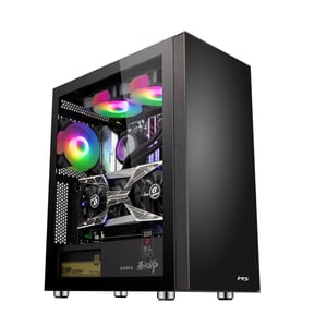 MS Armor V500 Midi Tower Czarny