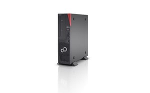 Fujitsu ESPRIMO D7010 Intel® Core™ i3 i3-10100 8 GB DDR4-SDRAM 256 GB SSD Windows 10 Pro SFF Mini PC Black, Red