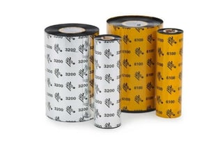 Zebra Premium Wax/Resin, 110mm x 50m, 25mm Core, black, Sample: 1 Roll taśma do drukarek