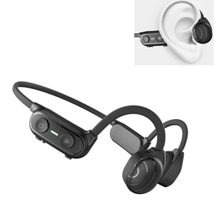 Techly ICC-SH-BONE-BLT Kopfhörer/Headset, kabellos, Kopfbügel, Sport, Bluetooth, schwarz