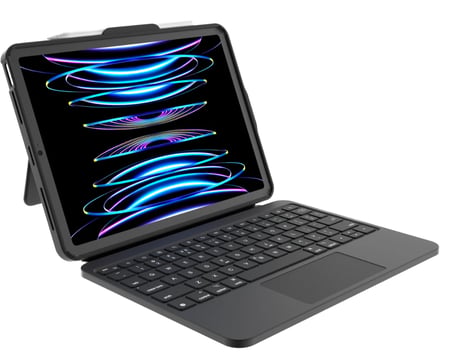 DEQSTER 90-3022 klawiatura do urządzeń mobilnych QWERTZ Niemiecki USB Type-C Czarny