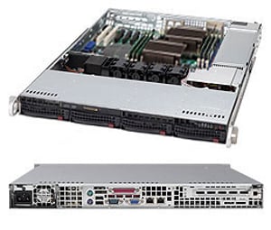 Supermicro 815TQ-563CB Intel® C602 LGA 2011 (Sockel R)