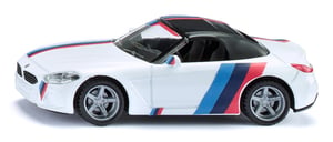 Siku BMW Z4 M40i Sportbilsmodell, delvis monterad, skala 1:50
