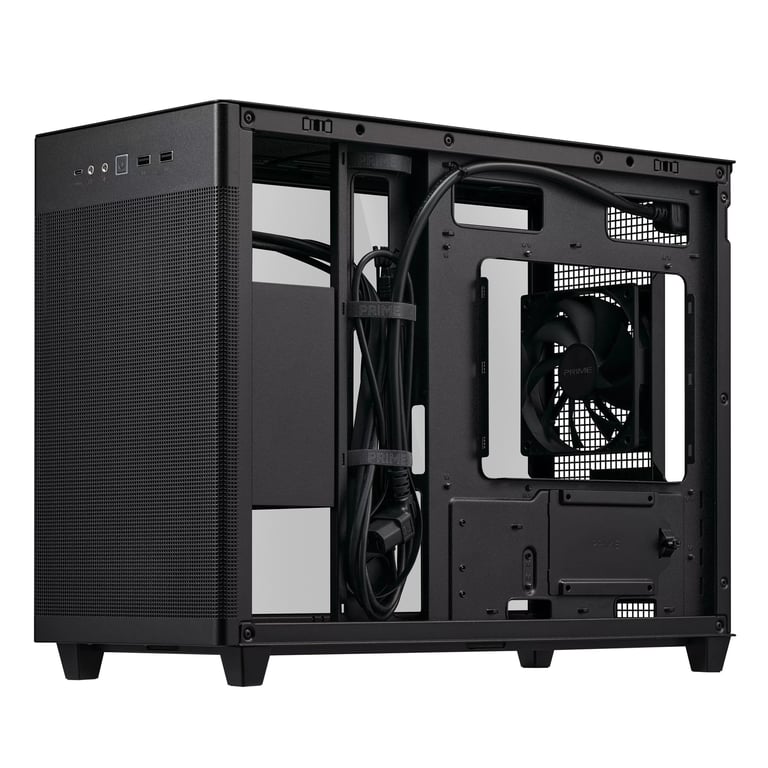 ASUS AP201 PRIME CASE TG Mini Tower Czarny