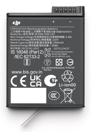 DJI CP.OS.00000370.01 akcesorium do kamery sportowej Bateria do kamery