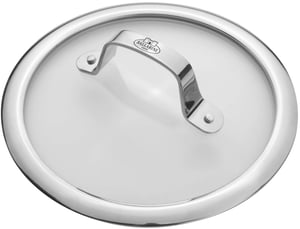 BALLARINI 75002-903-0 Lid, Round, Stainless Steel, Transparent