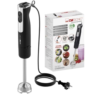 Clatronic SM 3825 Stavmixer 800 W Svart, Rostfritt stål