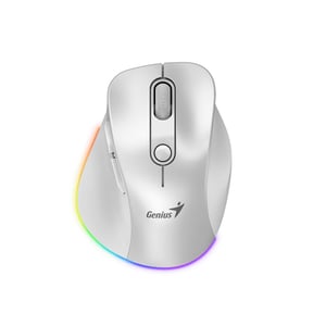 Genius Ergo 9000S Pro-mus, universell, högerhänt, RF-trådlös + Bluetooth, optisk, 2400 DPI
