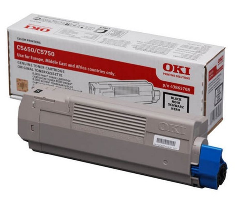 OKI 43865708 kaseta z tonerem 1 szt. Oryginalny Czarny