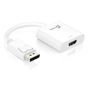 j5create JDA154 0,09 m DisplayPort HDMI Vit
