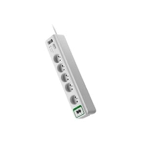 APC PM5T-FR Surge Protector, White, 5 x 230 V AC Outlets, 1.83 m