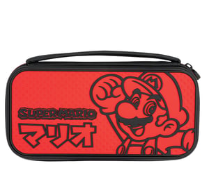 PDP 500-051-EU Carrying Case for Handheld Game Consoles Nintendo Pocket Case Black, Red