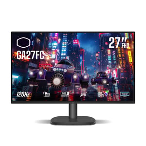 Cooler Master Gaming GA27FC monitor komputerowy 68,6 cm (27") 1920 x 1080 px Full HD Czarny