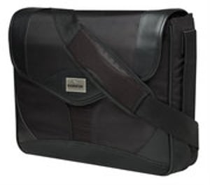 Manhattan Milan, 15.6" 39.6 cm (15.6") Messenger Bag Case, Black