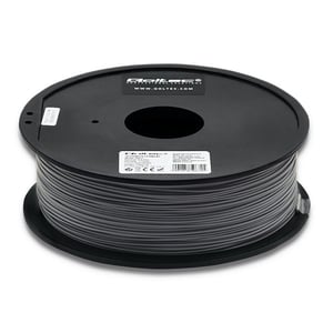 Qoltec 50672 3D-utskriftsmaterial Polymjölksyra (PLA) Grå 1 kg