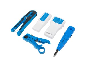 Lanberg NT-0302 kabelpressverktygssats, flerfärgad