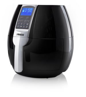 Princess 182020 Pojedyńczy 3,2 l Autonomiczny 1500 W Frytkownica na gorące powietrze Czarny