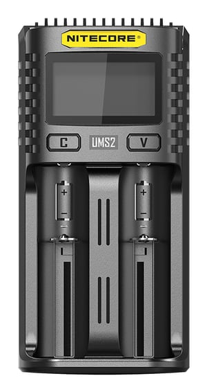 Nitecore UMS2 Battery Charger Battery for Home Use DC