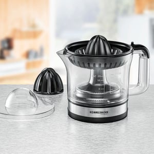 Rommelsbacher ZP 50 citruspress Plast Svart, Rostfritt stål, Transparent