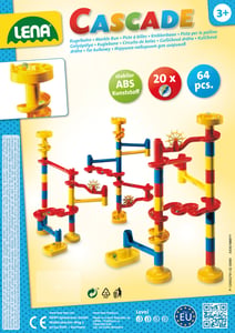 Lena Cascade Knikkerbaan KIGA toy for developing motor skills