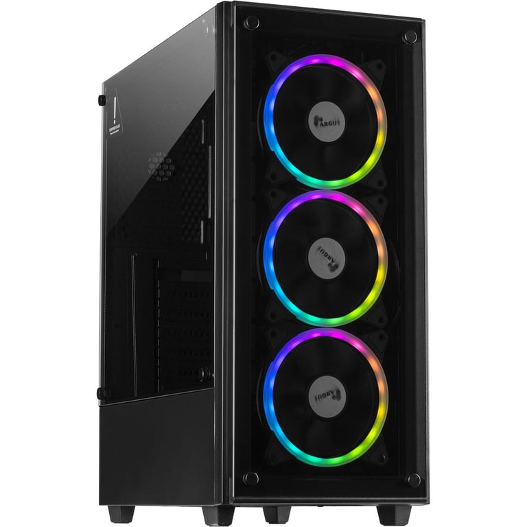 Inter-Tech C-303 Mirror Full Tower Czarny