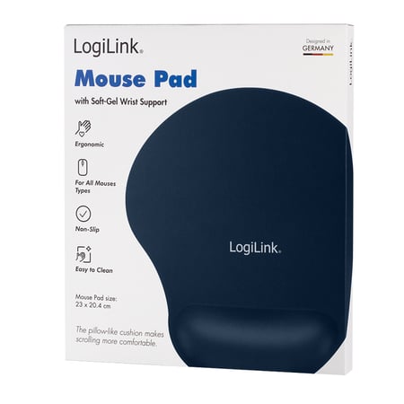 LogiLink ID0027B podkładka pod mysz Niebieski