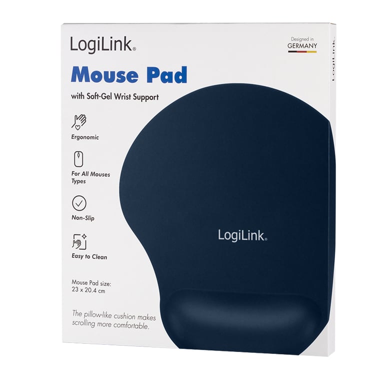 LogiLink ID0027B podkładka pod mysz Niebieski