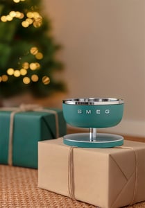 Smeg KSC01EGMWW Kitchen Scale, Green, Round Top, Electronic Kitchen Scale