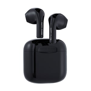 Happy Plugs JOY True Wireless Stereo (TWS) In-Ear Headset for Calls/Music/Sports/Everyday Use Bluetooth Black