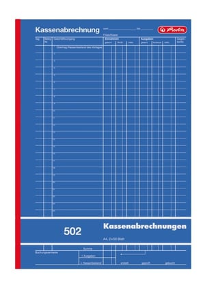 Herlitz 882415 A4 ledger sheet, 100 pages