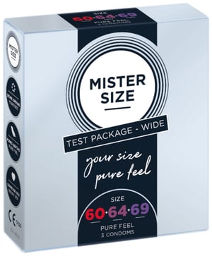 MISTER SIZE Szeroki pakiet próbny (60 - 64 - 69)