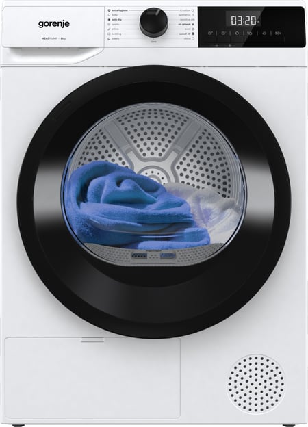 Gorenje DHNE82 suszarki do prania Wolnostojący Od przodu 8 kg Biały