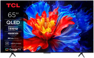 TCL P8K 65P8K Telewizor 165,1 cm (65") 4K Ultra HD Smart TV Wi-Fi Metaliczny 350 cd/m²