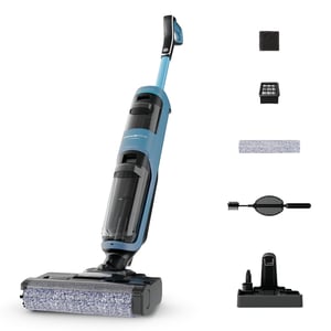 Rowenta X-Clean 2 GZ2271E0 stavdammsugare/elektrisk borste Upprättstående dammsugare Batteridriven Torr- och våtrengöring Påsfri Blå