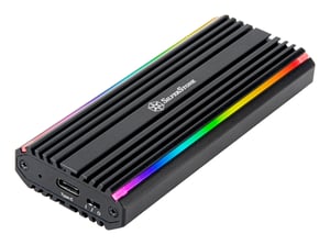 Silverstone MS13 SSD Enclosure, Black, M.2
