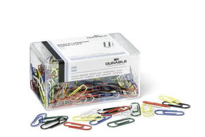 Durable 124100 paper clips, 500 pcs.