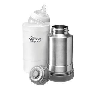 Tommee Tippee Reiseflaschen- und Speisenwärmer, Edelstahl, Weiß