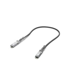 Ubiquiti UACC-DAC-SFP10-0.5M InfiniBand-/Glasfaserkabel 0,5 m SFP+ Schwarz