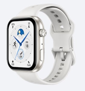 Honor InfoWear Watch 2i 4,7 cm (1,85") AMOLED 49,7 mm Digital 390 x 450 px Touchscreen Weiß