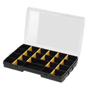 Stanley STST81681-1 Storage Box, Rectangular, Polypropylene (PP), Black, Yellow