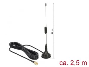 DeLOCK 89613 Außenantenne für Fernsehen, Mono, 1,5 dB